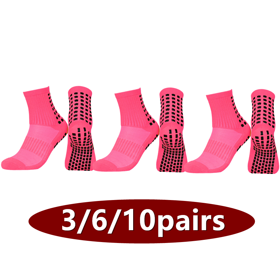 Sports Grip - Meias esportivas antiderrapantes para homens e