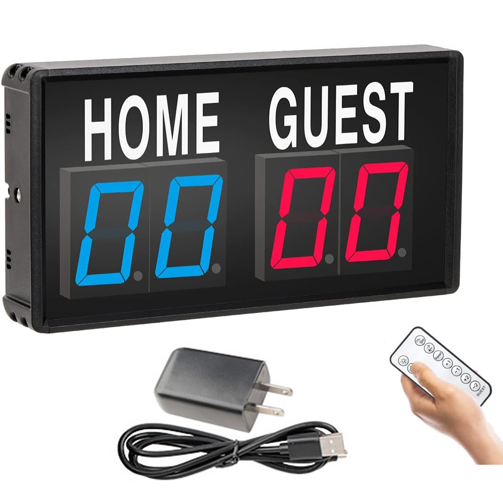 Scoreboard Digital - Placar Digital Portátil de 4 Dígitos