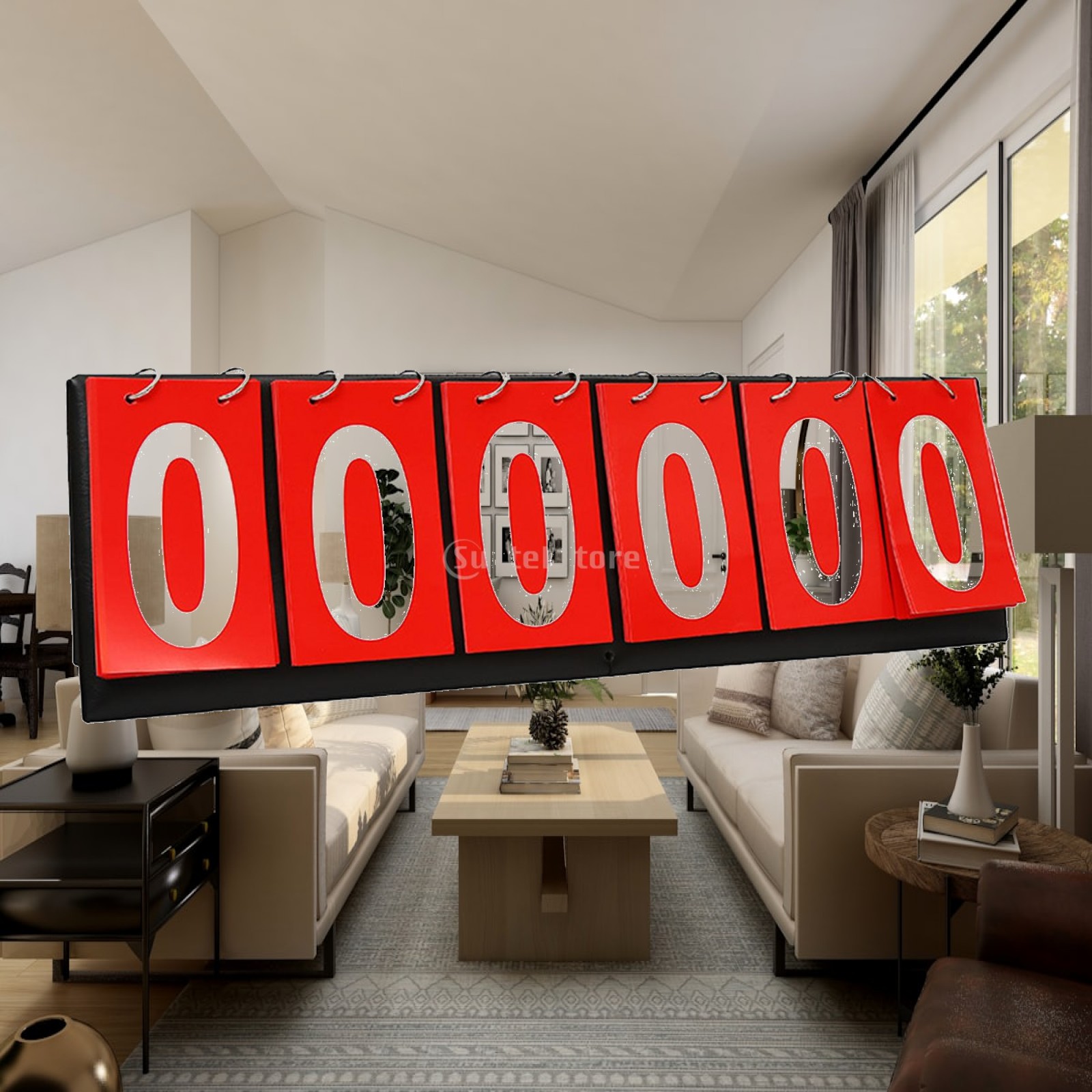 Scoreboard Digital - Placar de Mesa de 6 Dígitos