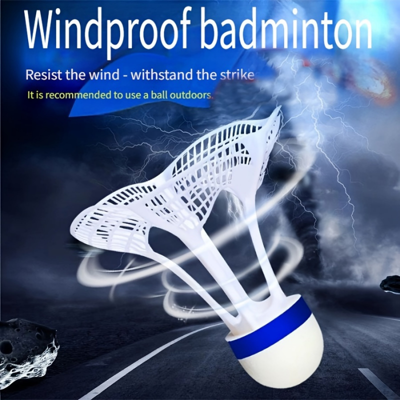 10 peças de badminton resisten - Feather Shuttlecock avaliação e preço