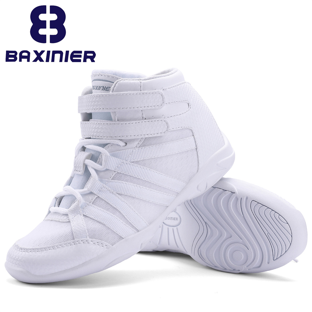 BAXINIER Meninas Branco High T - Badminton Shoes avaliação e preço