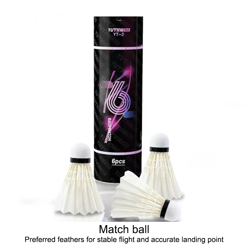 3/6 Peças de Petecas de Badmin - Badminton Shuttlecock avaliação e preço