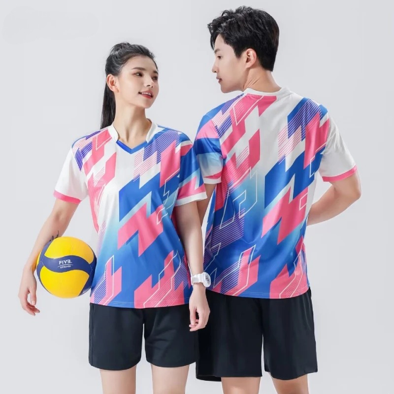 Novas camisetas masculinas fem - Badminton Jersey avaliação e preço